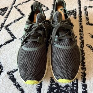 NMD adidas Green and Yellow Athletic Sneakers